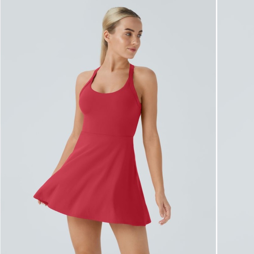 Halara Backless Twisted Active Dress size M